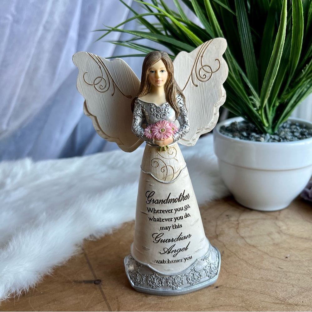 Elements #82405 woodland Grandmother Guardian Angel Figurine